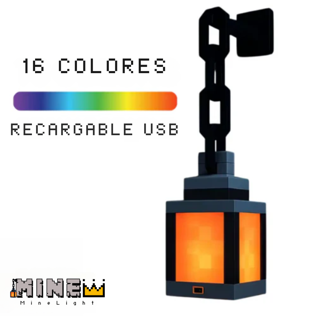 Linterna Minecraft